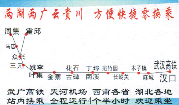 霍邱到武漢名片正面