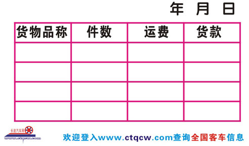 安國到石家莊名片正面